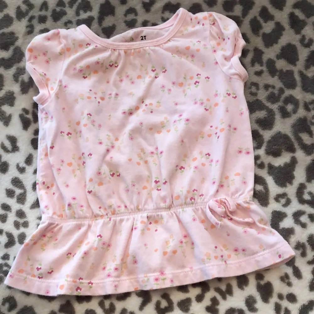 Carter’s & Jumping Beans Skirt and Top Outfit Pink 2T